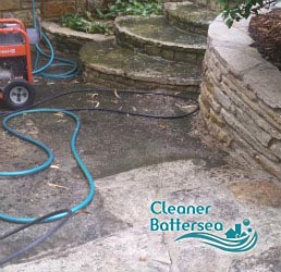 stone patio cleaning battersea